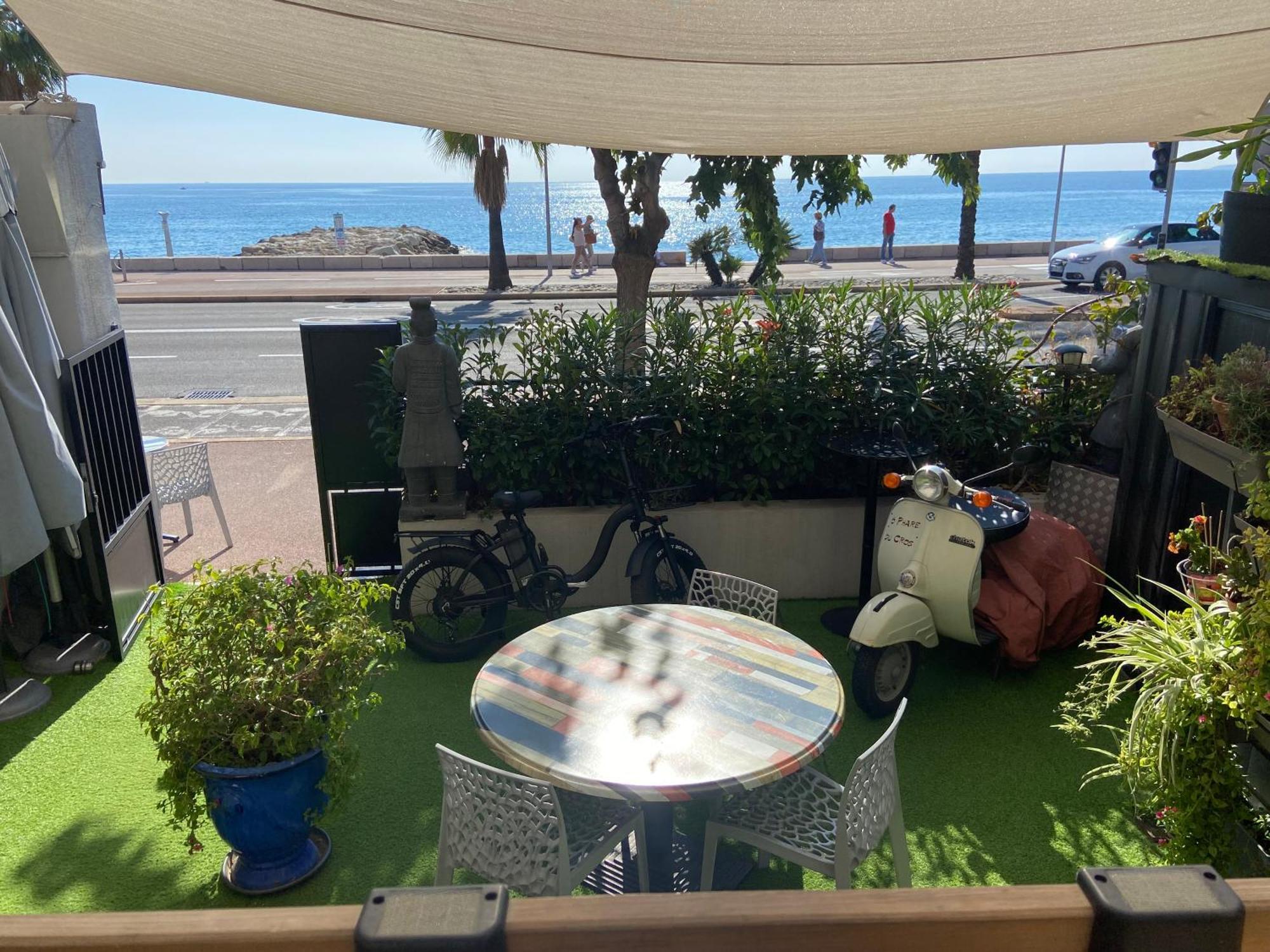 O Phare Du Cros Lägenhet Cagnes-sur-Mer Exteriör bild