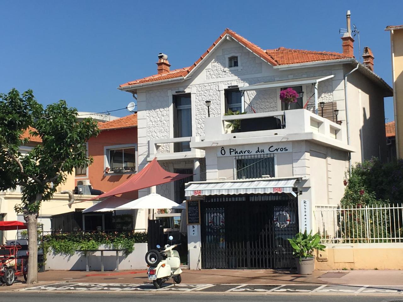 O Phare Du Cros Lägenhet Cagnes-sur-Mer Exteriör bild
